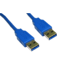 Cables Direct USB 3.0 A 5m USB cable USB 3.2 Gen 1 (3.1 Gen 1) USB A Blue