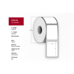 Capture CA-LB3163 printer label