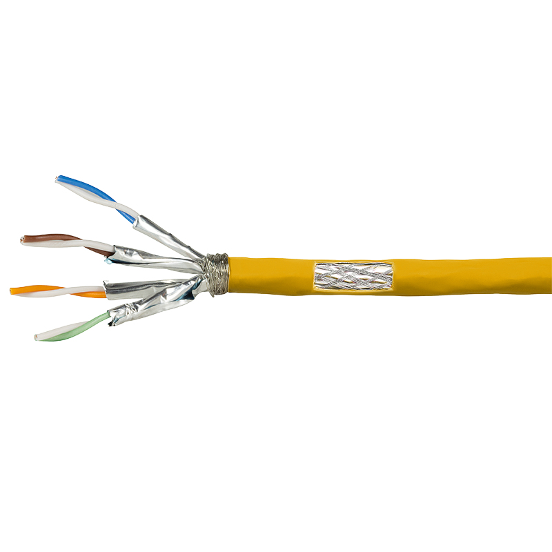 Image of LogiLink CPV0072 networking cable Yellow 500 m Cat7a S/FTP (S-STP)