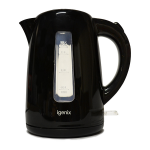 Igenix IG7205 electric kettle 1.7 L 3000 W Black