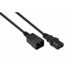 Kabelmeister SK2030-S005 power cable Black 0.5 m IEC C20 IEC C13