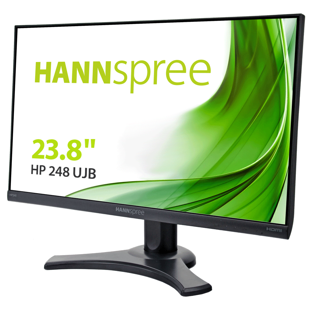 Image of Hannspree HP248UJB computer monitor 60.5 cm (23.8") 1920 x 1080...