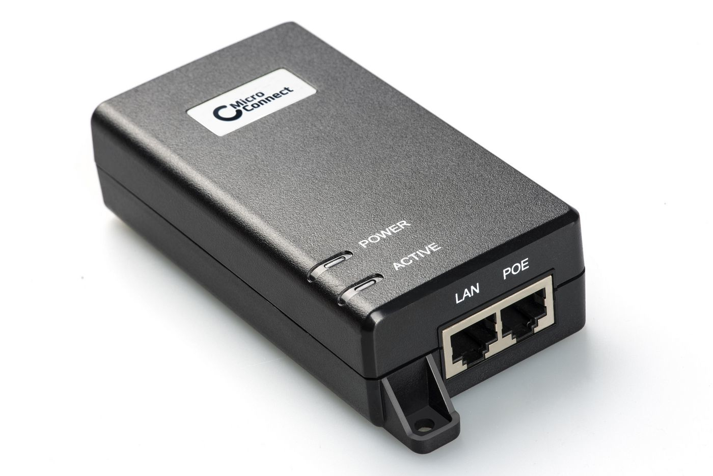 Image of Microconnect POEINJ-60W PoE adapter Gigabit Ethernet 55 V