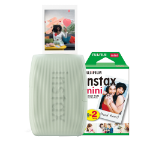 Fujifilm Instax Mini Link 3 Wireless Smartphone Photo Printer - Sage Green - Printer + 20 Shot Pack