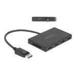 DeLOCK DisplayPort 1.4 Splitter 1 x DisplayPort in to 4 x DisplayPort out