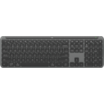 Logitech K950 Signature Slim keyboard Office RF Wireless + Bluetooth QWERTY Spanish Graphite