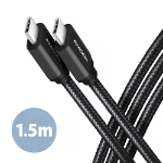 Axagon BUCM3-CM15AB USB cable USB 3.2 Gen 1 (3.1 Gen 1) 1.5 m USB C Black