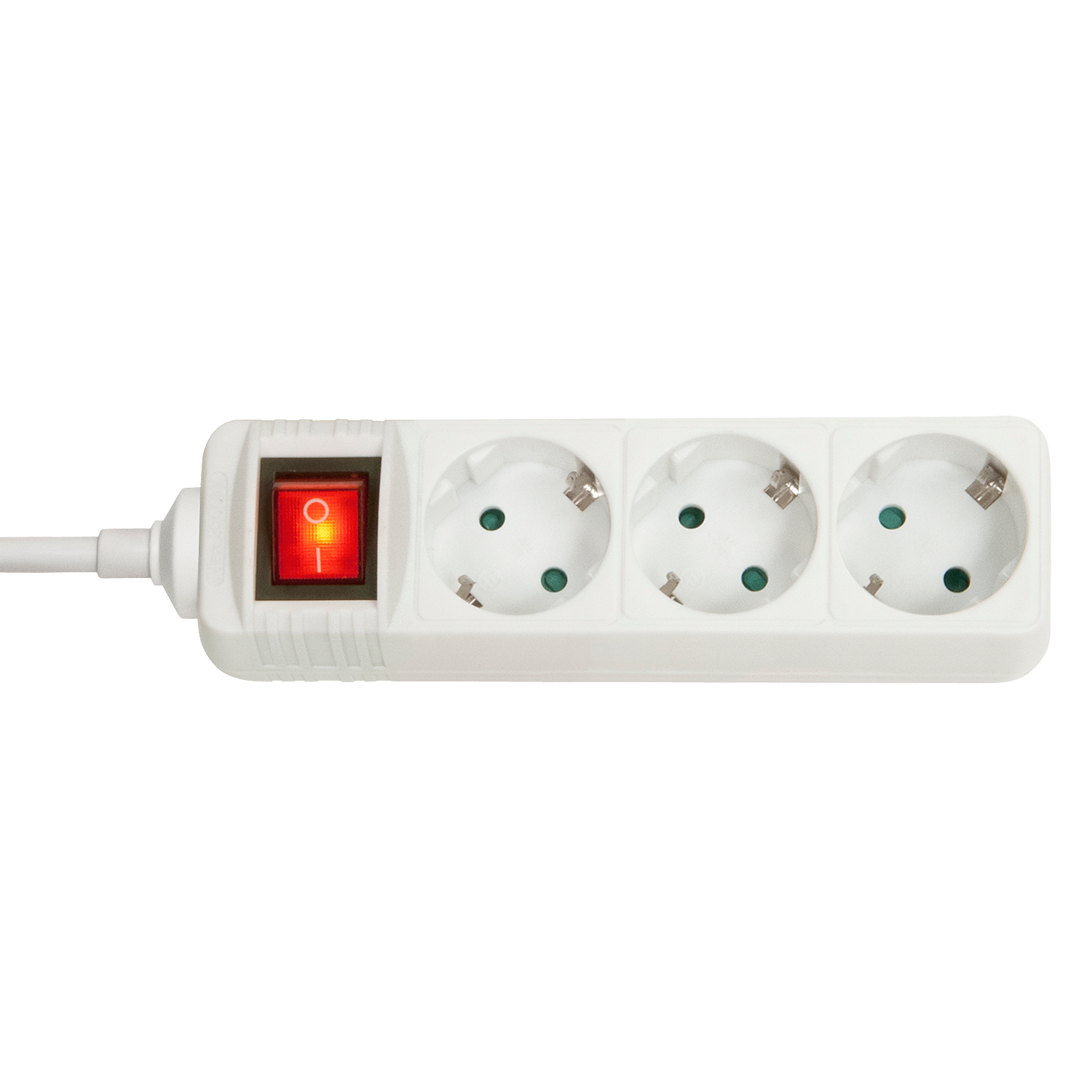 Image of Lindy 73101 power extension 3 AC outlet(s) Indoor White