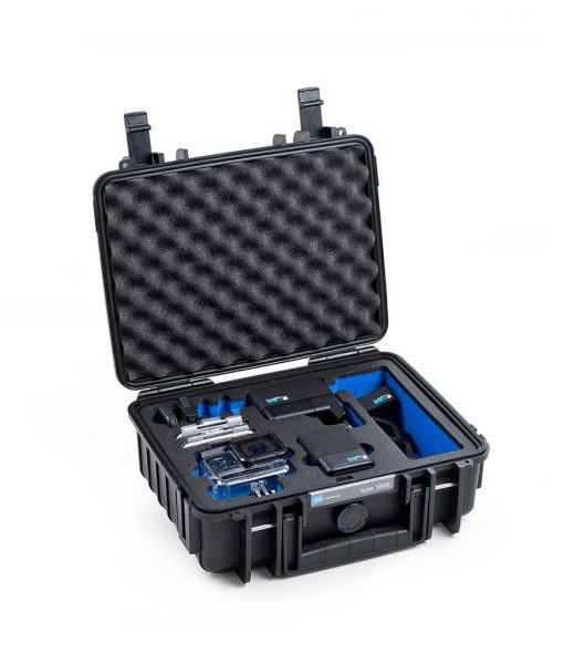 B&W 1000/B/GOPRO5 camera case Hard case Black