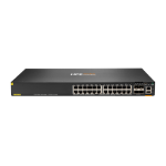 HPE Aruba Networking CX 6200F 24G Class-4 PoE 4SFP+ 370W Switch