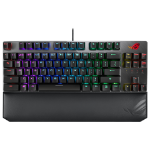 ASUS X801 STRIX SCOPE TKL D/RD/US keyboard USB QWERTY US English Black, Gray