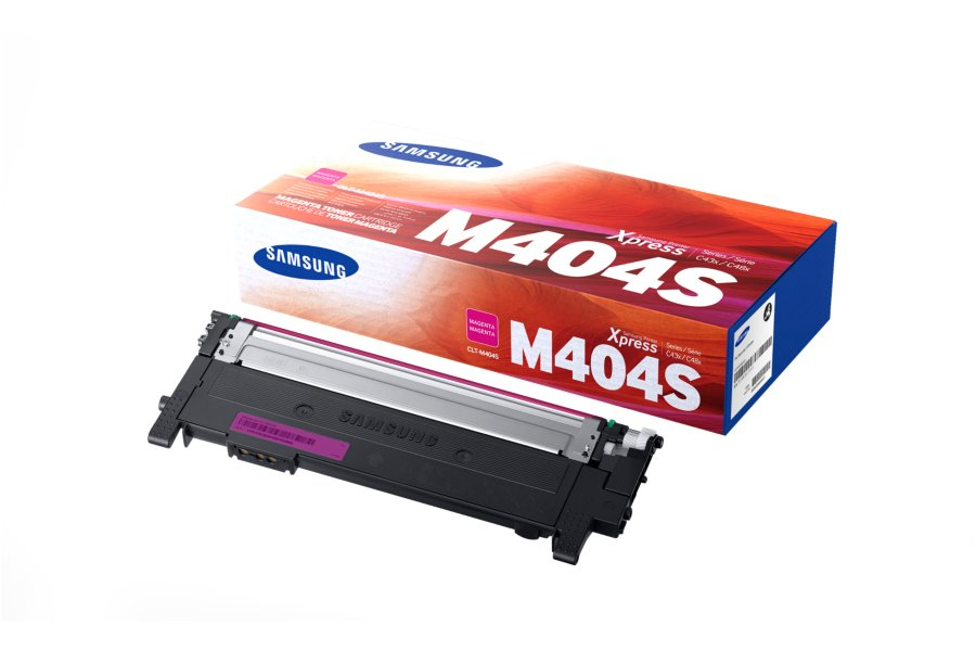 Image of Samsung CLT-M404S/ELS/M404S Toner cartridge magenta, 1K pages for...
