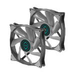 Iceberg Thermal IceGALE Computer case Fan 14 cm Grey 2 pc(s)