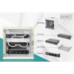 Digitus DN-10-SET-1 rack Wandrek Licht Grijs