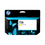 HP F9J65A/728 Ink cartridge yellow 130ml for HP DesignJet T 730/830