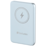 Verbatim Charge 'n' Go Magnetische Draadloze Power Bank 10000mAh Blauw