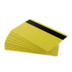 Dyestar Yellow 760 Micron Plastic Cards With Hi-Co Magnetic Stripe (Pack of 100)