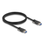 DeLOCK 80997 USB-kabel USB 3.2 Gen 1 (3.1 Gen 1) 1 m USB A Zwart