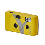 Yashica MF-1 Compact film camera 35 mm Yellow