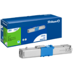 Pelikan 4234421/1333TKC Toner-kit cyan, 1x2K pages 60 grams Pack=1 (replaces OKI 44469706) for OKI C 310/331/510/511