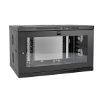 Tripp Lite SRW9UDPGVRT rack cabinet 9U Wall mounted rack Black