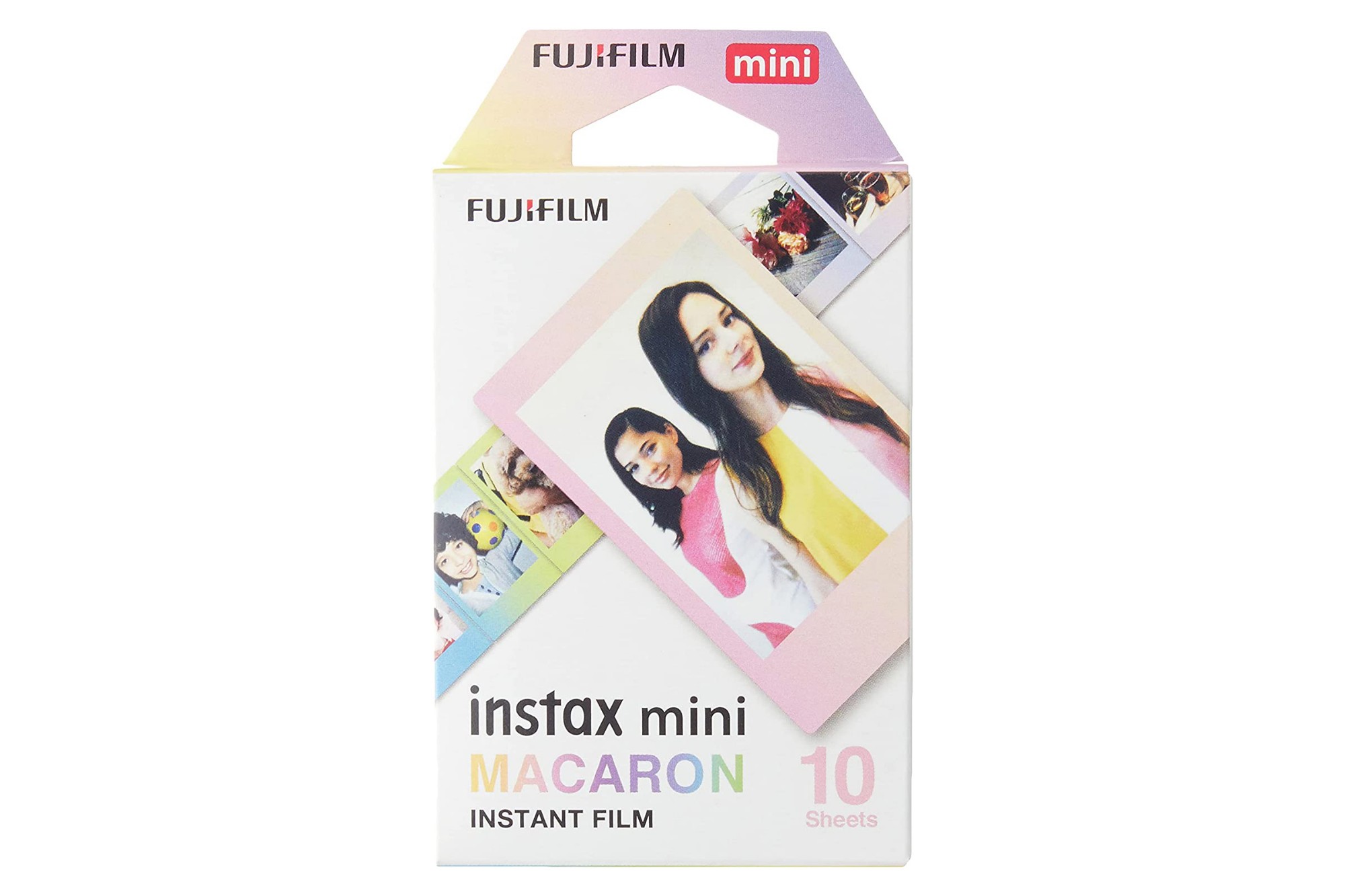 Fujifilm Instax Mini Instant Photo Film - Macaron - Pack of 10