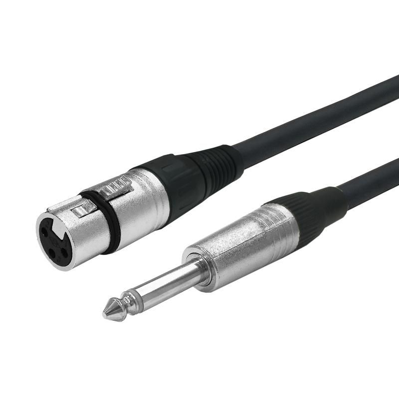 Vivolink PROAUDXLRFJACK6 XLR F to Mono Jack 6.35mm. - Image 3