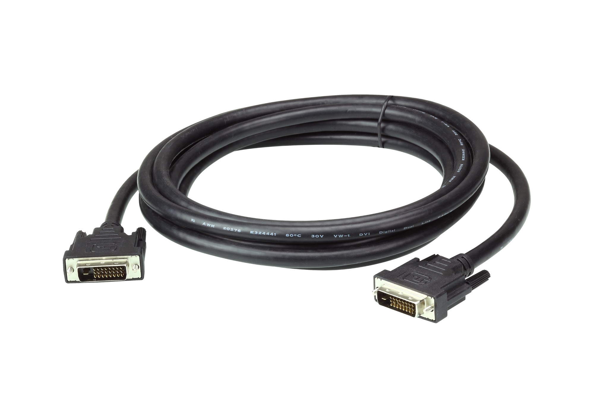 ATEN 2L-7D10DD DVI cable 10 m DVI-D Black