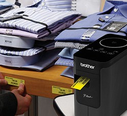 Brother PT-P750W label printer 180 x 180 DPI Wired &amp; Wireless HSE/TZe
