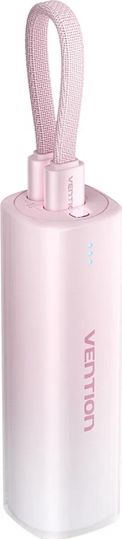 VN1 Powerbank Vention 20W USB-C Lightning 5000mAh PINK