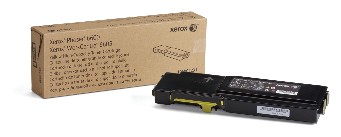 Image of Xerox 106R02231 Toner-kit yellow high-capacity, 6K pages for Xerox...