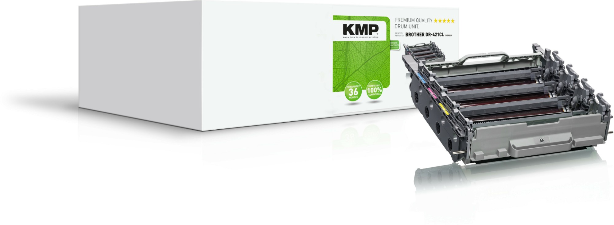 1265,7005 KMP PRINTTECHNIK AG B-DR20 - Compatible - Brother - DCP L 8410 CDN - HL-L 8260 CDW - HL-L 8360 CDW - HL-L 9310 CDW - HL-L 9310 CDWT - HL-L 9310 CDWTT - HL-L... - 1 pc(s) - Laser printing - Black - Cyan - Magenta - Yellow