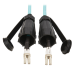 Tripp Lite N820-10M-IND InfiniBand/fibre optic cable 393.7" (10 m) LC Aqua color
