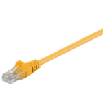 Microconnect 7.5m Cat5e UTP networking cable Yellow U/UTP (UTP) Round