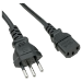 HPE C13 - SEV 1011 CH 250V 10Amp 1.83m Power Cord Svart 1,83 m