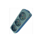 Microconnect Danish power strip 5-way 1,5 m black (for installation with detachable plug) power extension 1.5 m 3 AC outlet(s)