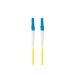 Lanberg FO-LULU-SS11-0010-YE fibre optic cable 1 m LC G.657.A1 Yellow