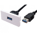 Cables Direct USB3 Euromod USB cable USB 3.2 Gen 1 (3.1 Gen 1) USB A Black