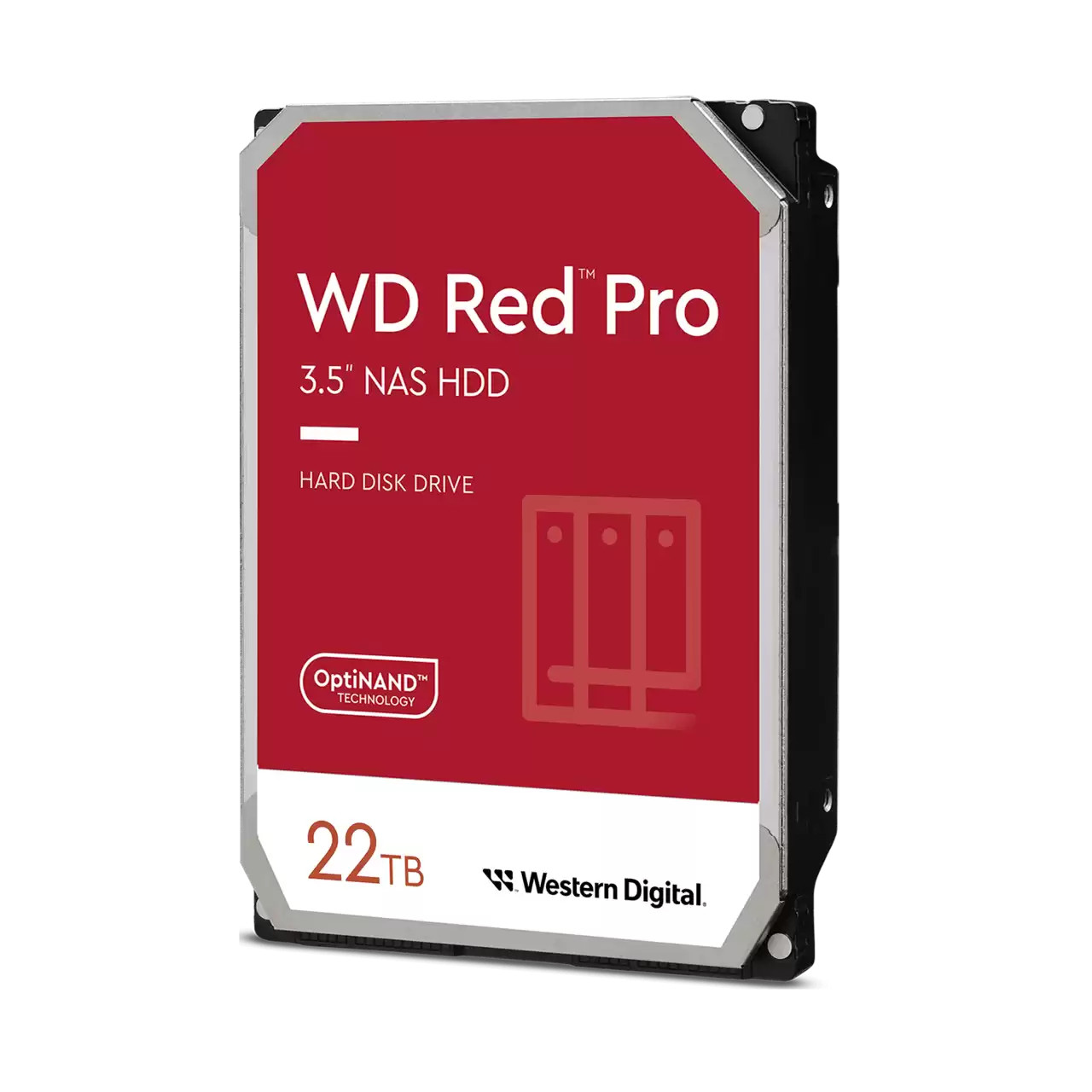 Image of Western Digital Red Pro 3.5" 22000 GB Serial ATA III