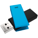 Emtec C350 Brick 2.0 USB flash drive 32 GB USB Type-A Black,Blue