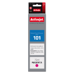 Activejet Ink AE-101M Ink Bottle for Epson Printer, Replacement Epson 101; Supreme; 70 ml; magenta