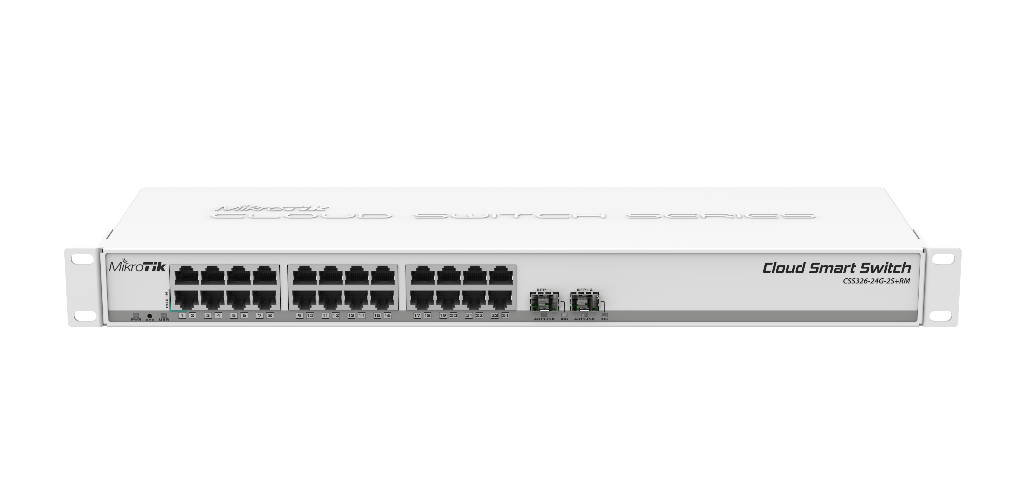 Image of Mikrotik CSS326-24G-2S+RM network switch Managed Gigabit Ethernet...