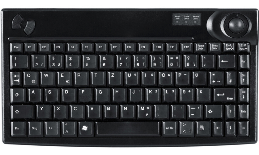 Contour Design Active Key AK-440-TU keyboard USB QWERTY US English Black