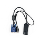 Vertiv Avocent MPUIQ-VMCHS cable interface/gender adapter VGA (D-Sub) USB 2.0 Black, Blue