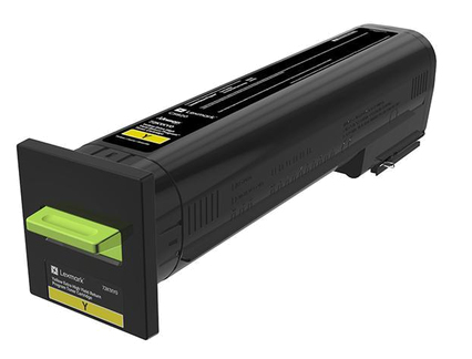 Image of Lexmark 72K2XY0 Toner-kit yellow extra High-Capacity return...