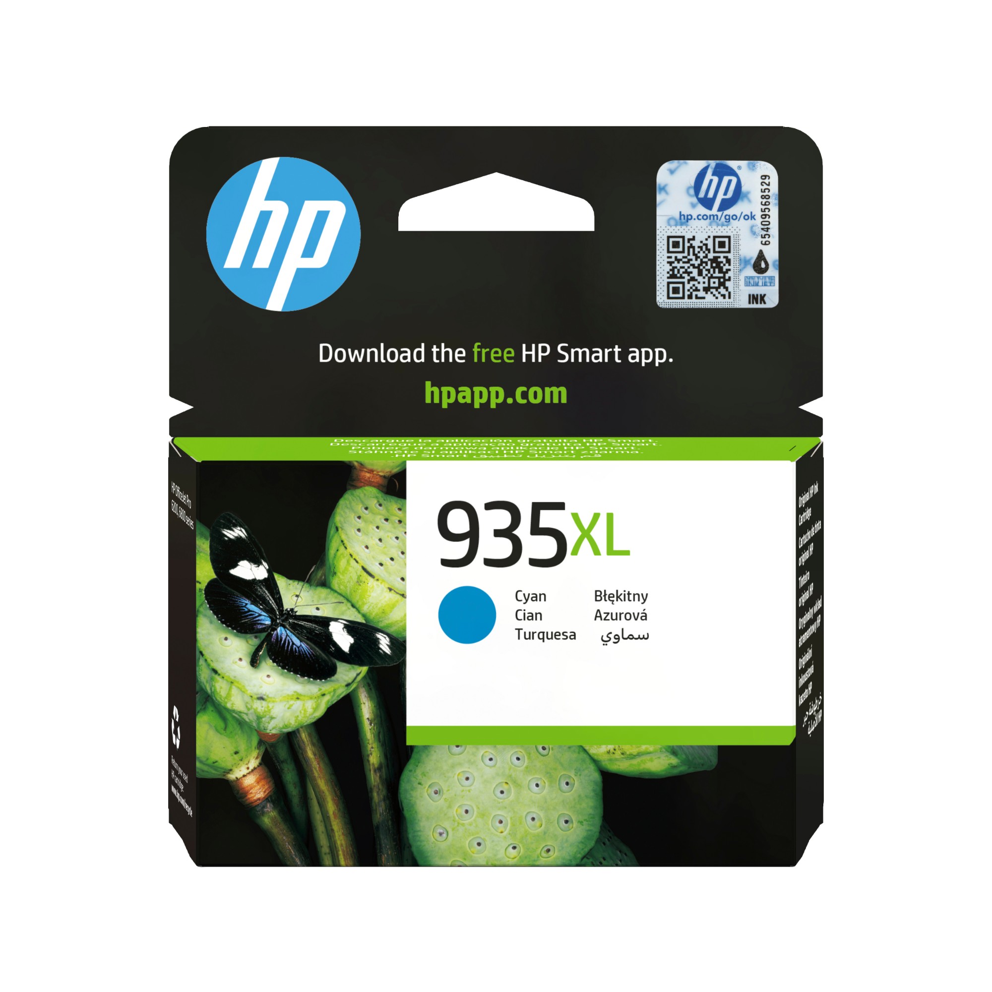 HP C2P24AE/935XL Ink cartridge cyan high-capacity. 825 pages ISO/IEC 2