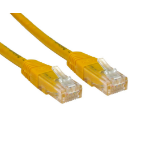 Cables Direct ERT-600Y networking cable Yellow 0.5 m Cat6 U/UTP (UTP)