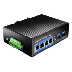 Cudy IG1004S2 network switch Unmanaged Gigabit Ethernet (10/100/1000) Power over Ethernet (PoE) Black