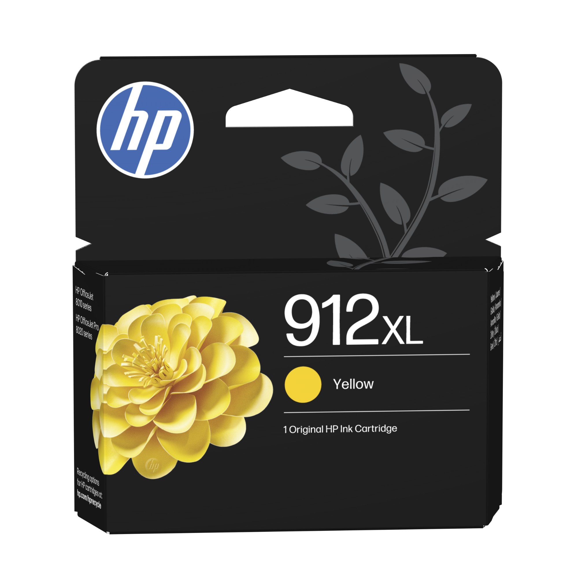 Hp Yellow 3Yl83ae/912Xl Ink Cartridge High-Capacity. 825 Pages 9.9Ml F