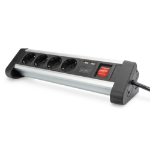 Digitus 4-way office socket strip with 2x USB ports